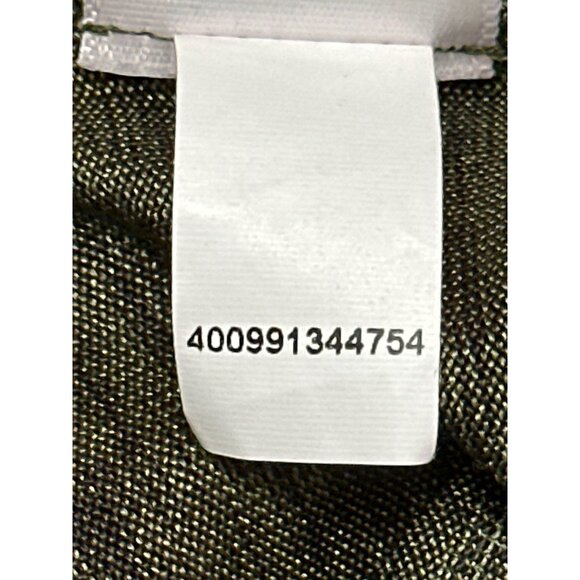 APT 9 Olive Green Cowl Neck Draped Polyester Spandex Boho Cut Blouse Size XL - Picture 8 of 8